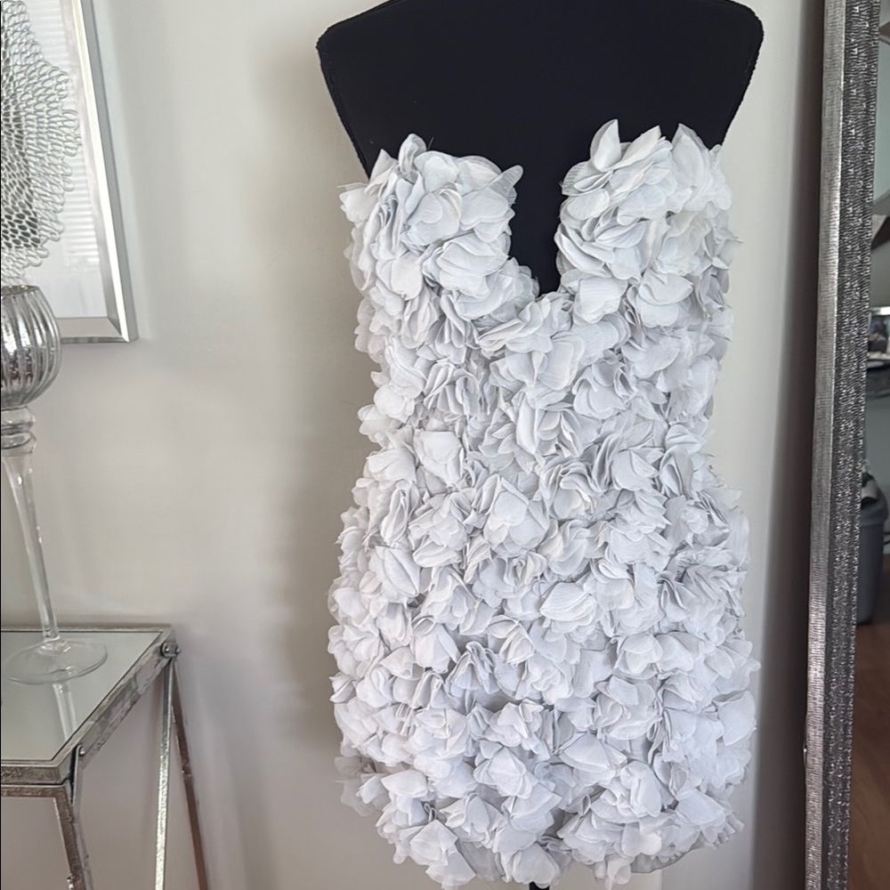 ASOS White Floral Mini Dress